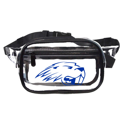 Pratt Comm College Clear Fanny Pack - Pratt Beaver Head