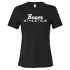 Thumbnail image for Pratt Comm College Bella + Canvas Womens Black Relaxed Cotton T Shirt
