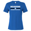 Thumbnail image for Pratt Comm College Bella + Canvas Womens Royal Relaxed Cotton T Shirt