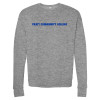 Thumbnail image for Pratt Comm College Bella + Canvas Heather Grey Fleece Crew