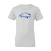 Thumbnail image for Pratt Comm College Bella + Canvas Youth Ash Grey Jersey T Shirt