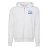 Thumbnail image for Pratt Comm College Bella + Canvas Ash Grey Full Zip Hood