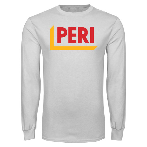 White Long Sleeve T Shirt-PERI