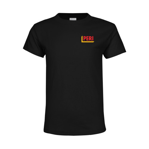 Youth Black T Shirt-PERI