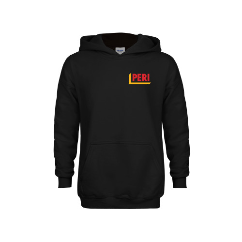 Youth Black Fleece Hoodie-PERI