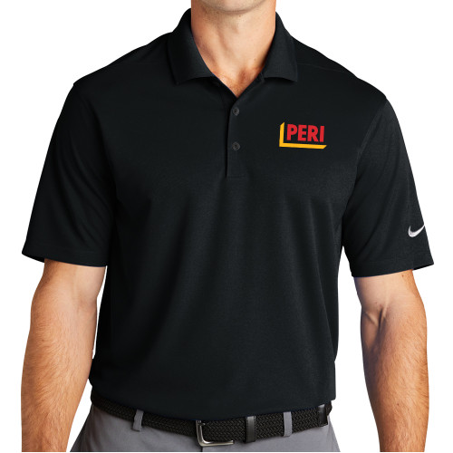 Nike Black Dri Fit Micro Pique 2.0 Polo-PERI