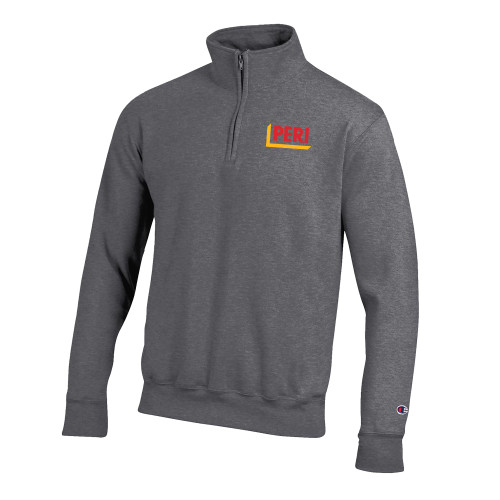 Champion Granite Heather Fleece 1/4 Zip-PERI