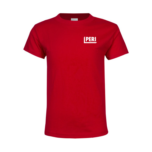Youth Red T Shirt-PERI