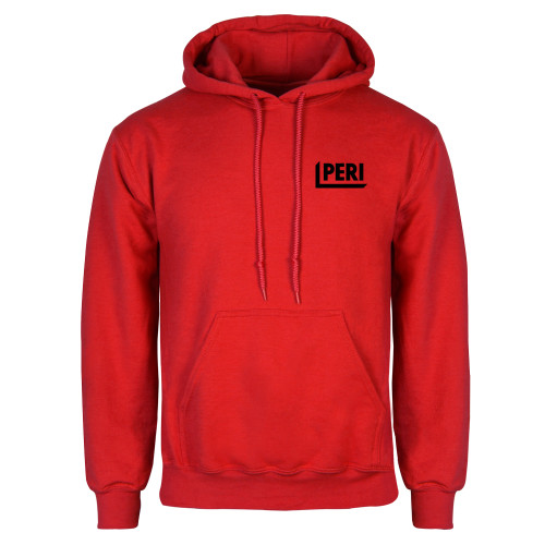 Red Fleece Hoodie-PERI