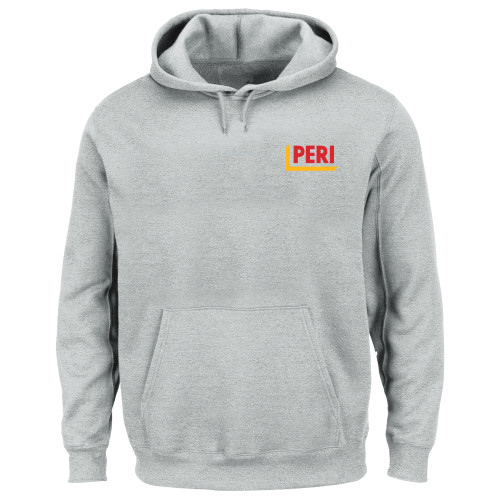 Extended Heather Grey Hoodie-PERI