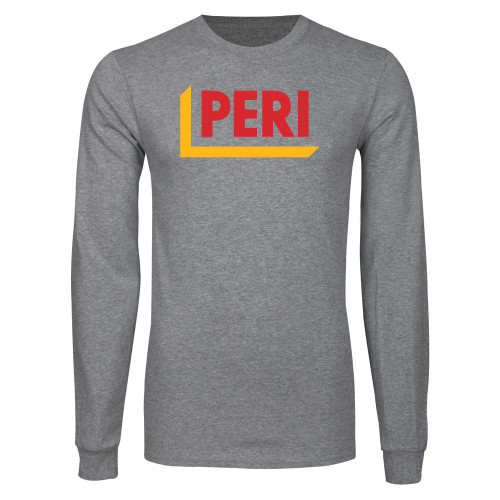 Grey Long Sleeve T Shirt-PERI