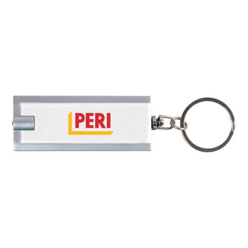 Turbo White Flashlight Key Holder-PERI