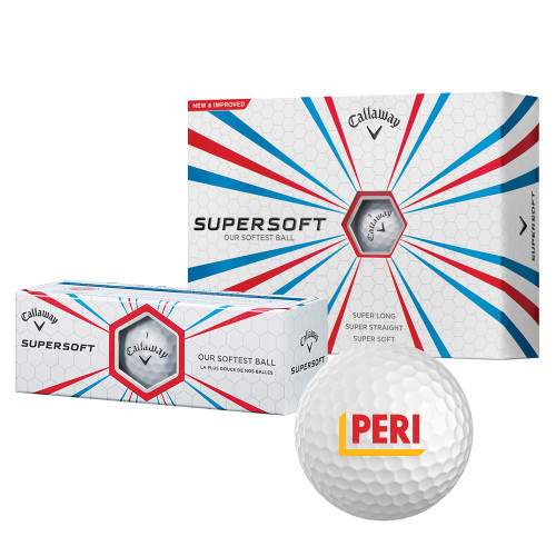 Callaway Supersoft Golf Balls 12/pkg-PERI