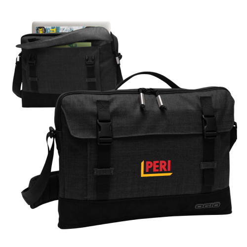 OGIO Heather Grey Apex 15 Slim Case-PERI