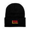 Thumbnail image for  Black Knit Beanie w/Cuff