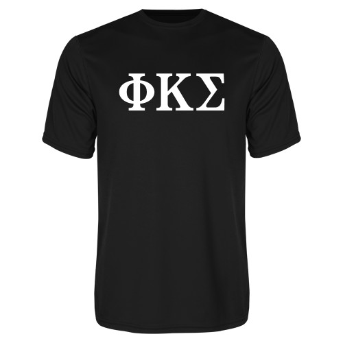 Black Performance Tee-Phi Kappa Sigma Greek