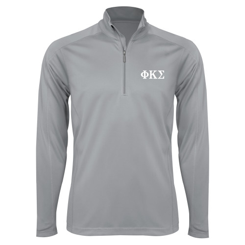 Syntrel Platinum Interlock 1/4 Zip-Phi Kappa Sigma Greek