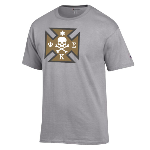 Champion Oxford Grey T Shirt-Maltese Cross