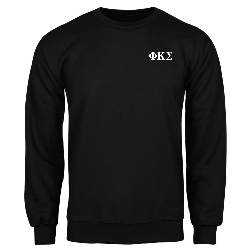 Black Fleece Crew-Phi Kappa Sigma Greek