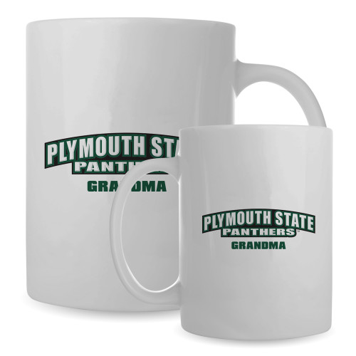 Plymouth State Full Color White Mug 15oz