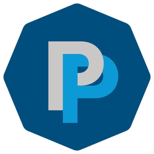  Extra Large Decal - PP in Badge