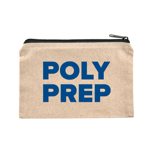  8oz. Natural Cotton Travel Pouch - Poly Prep Stacked