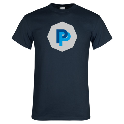  Navy T Shirt - PP in Badge