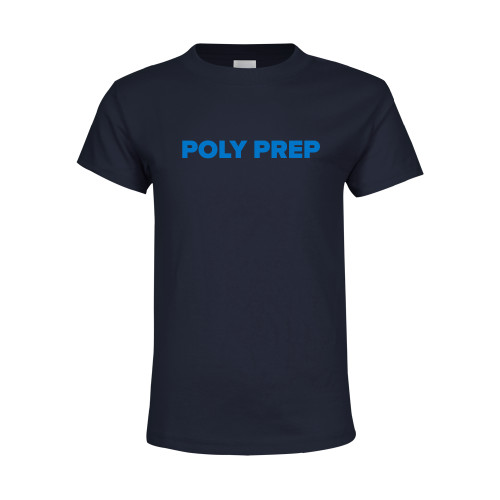  Youth Navy T Shirt - Poly Prep
