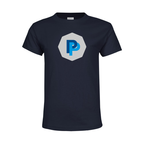  Youth Navy T Shirt - PP in Badge
