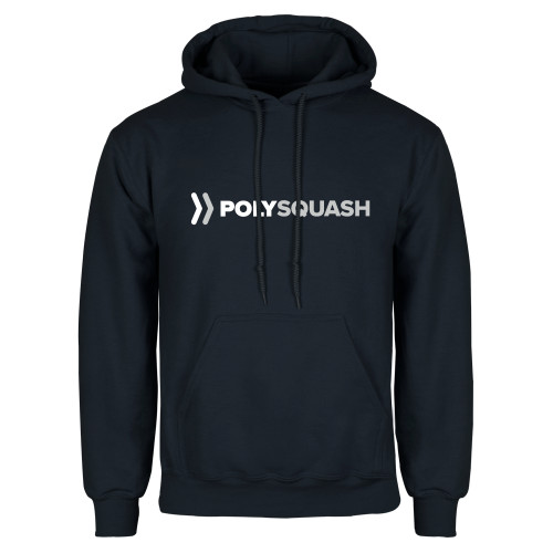  Navy Fleece Hoodie - Squash