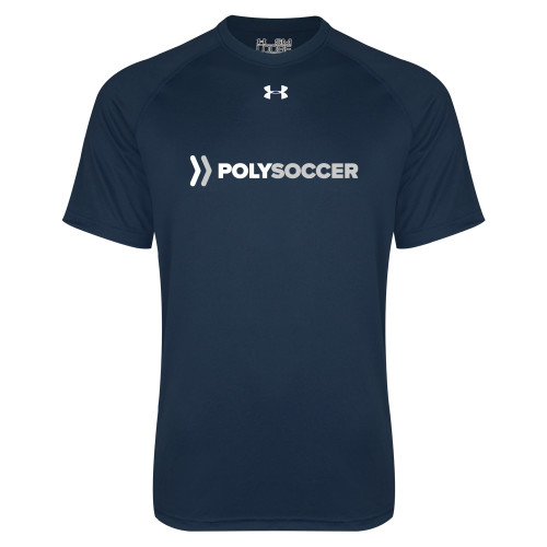  Under Armour Navy Tech Tee - Soccer