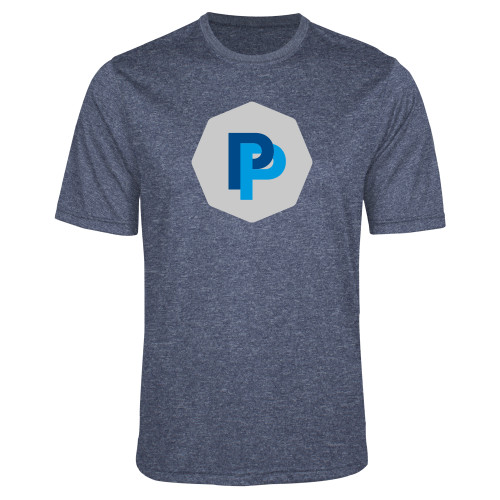  Navy Heather Performance Contender Tee - PP in Badge