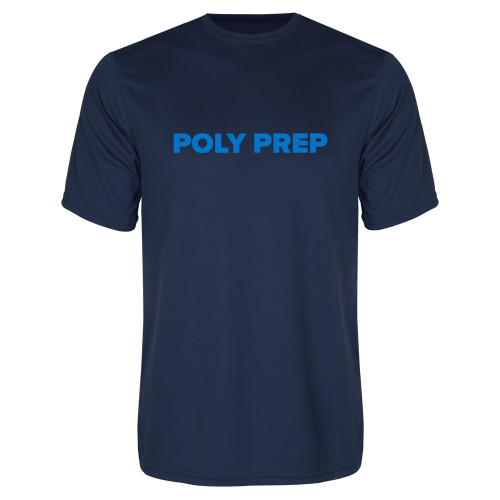  Navy Performance Tee - Poly Prep
