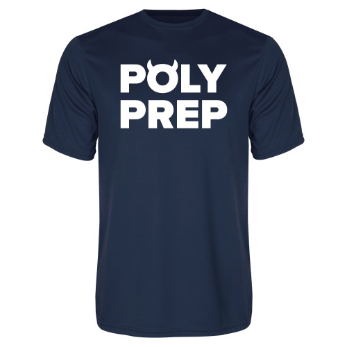  Navy Performance Tee - Poly Prep