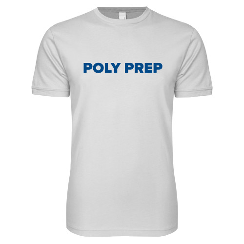  Next Level White SoftStyle T Shirt - Poly Prep