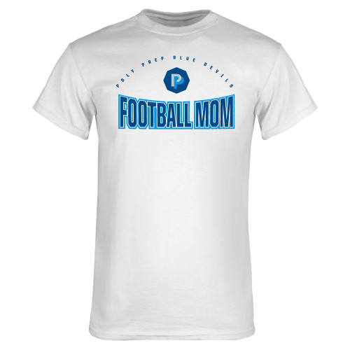  White T Shirt - Poly Prep Football Mom