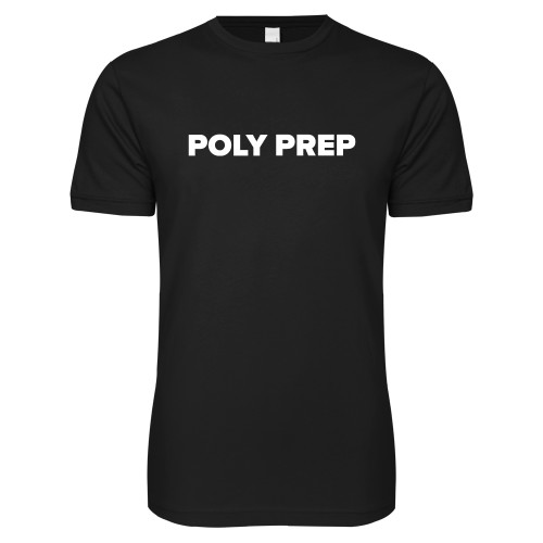  Next Level Black SoftStyle T Shirt - Poly Prep