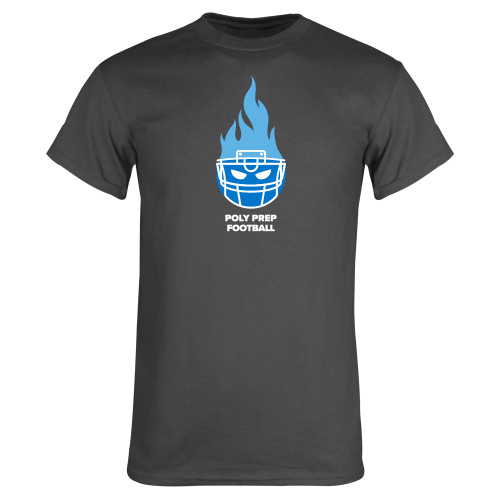  Charcoal T Shirt - Poly Prep Football