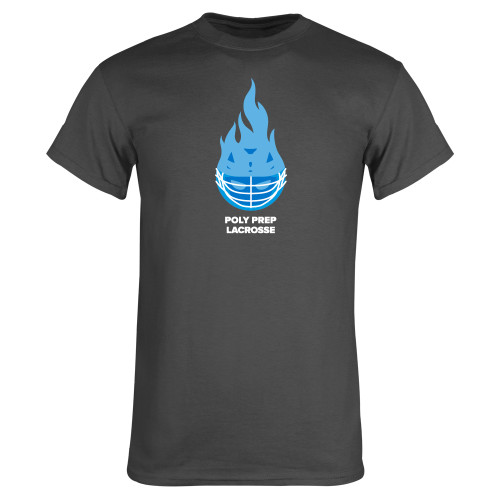  Charcoal T Shirt - Poly Prep Lacrosse