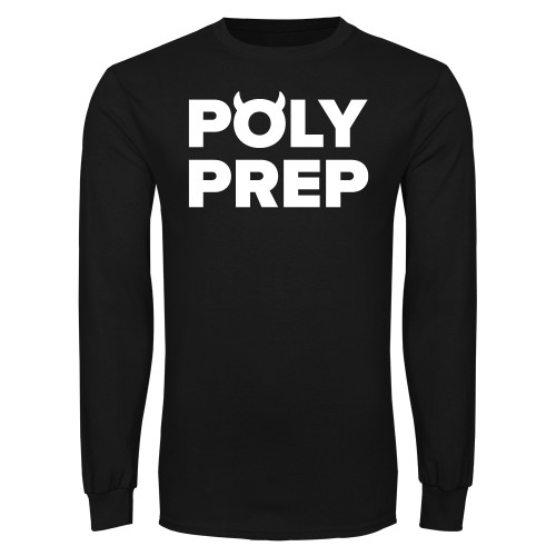  Black Long Sleeve T Shirt - Poly Prep