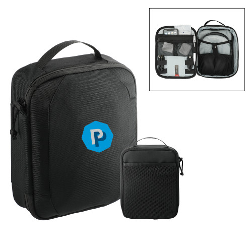  RPET Headphone and Tech Case - PP in Badge
