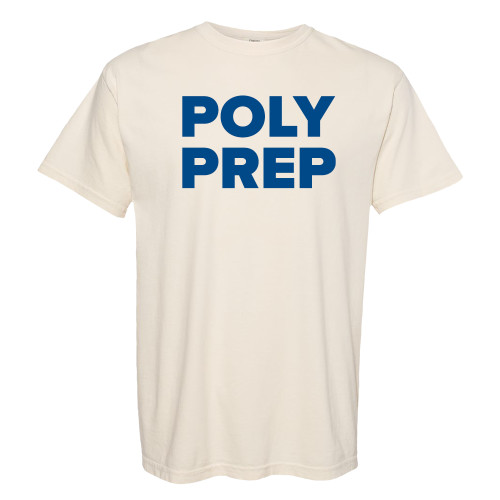  Comfort Colors Ivory T Shirt - Poly Prep Stacked