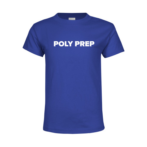  Youth Royal T Shirt - Poly Prep