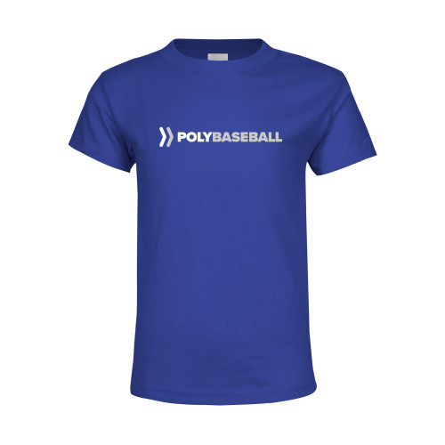  Youth Royal T Shirt - Baseball
