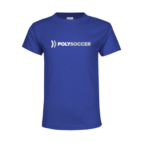  Youth Royal T Shirt - Soccer