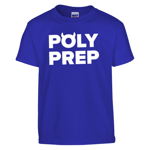  Youth Royal T Shirt - Poly Prep