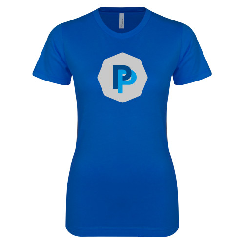  Next Level Womens Royal Boyfriend Tee - PP in Badge