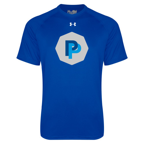  Under Armour Royal Tech Tee - PP in Badge