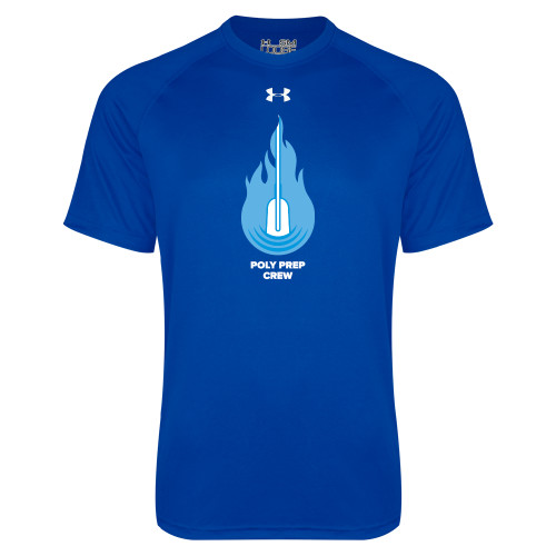  Under Armour Royal Tech Tee - Poly Prep Crew UA