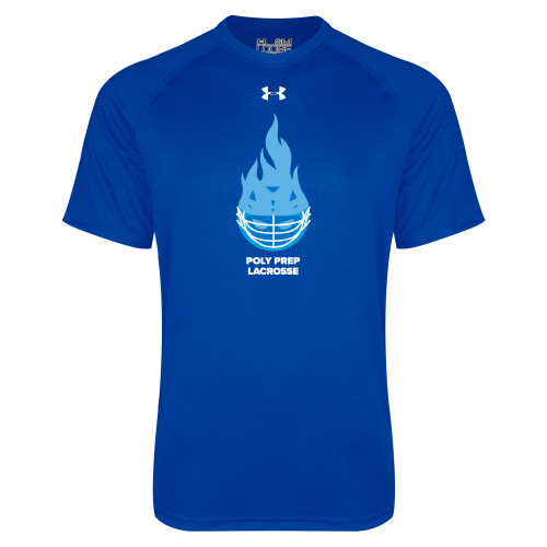  Under Armour Royal Tech Tee - Poly Prep Lacrosse UA